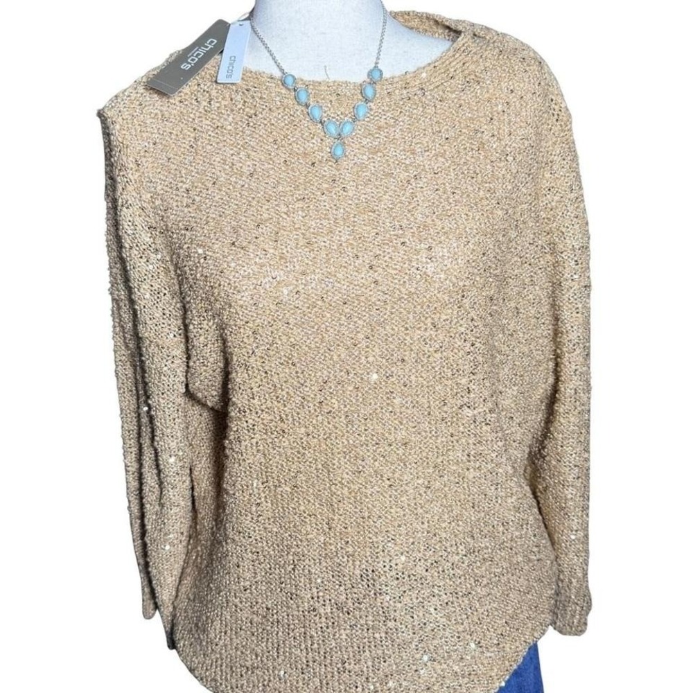 Chico's‎ Stylish Sweater Size 3